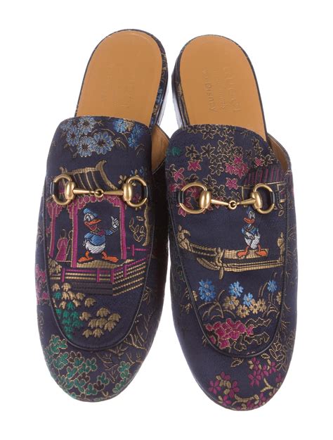 gucci donald shoes|Gucci donald duck slippers.